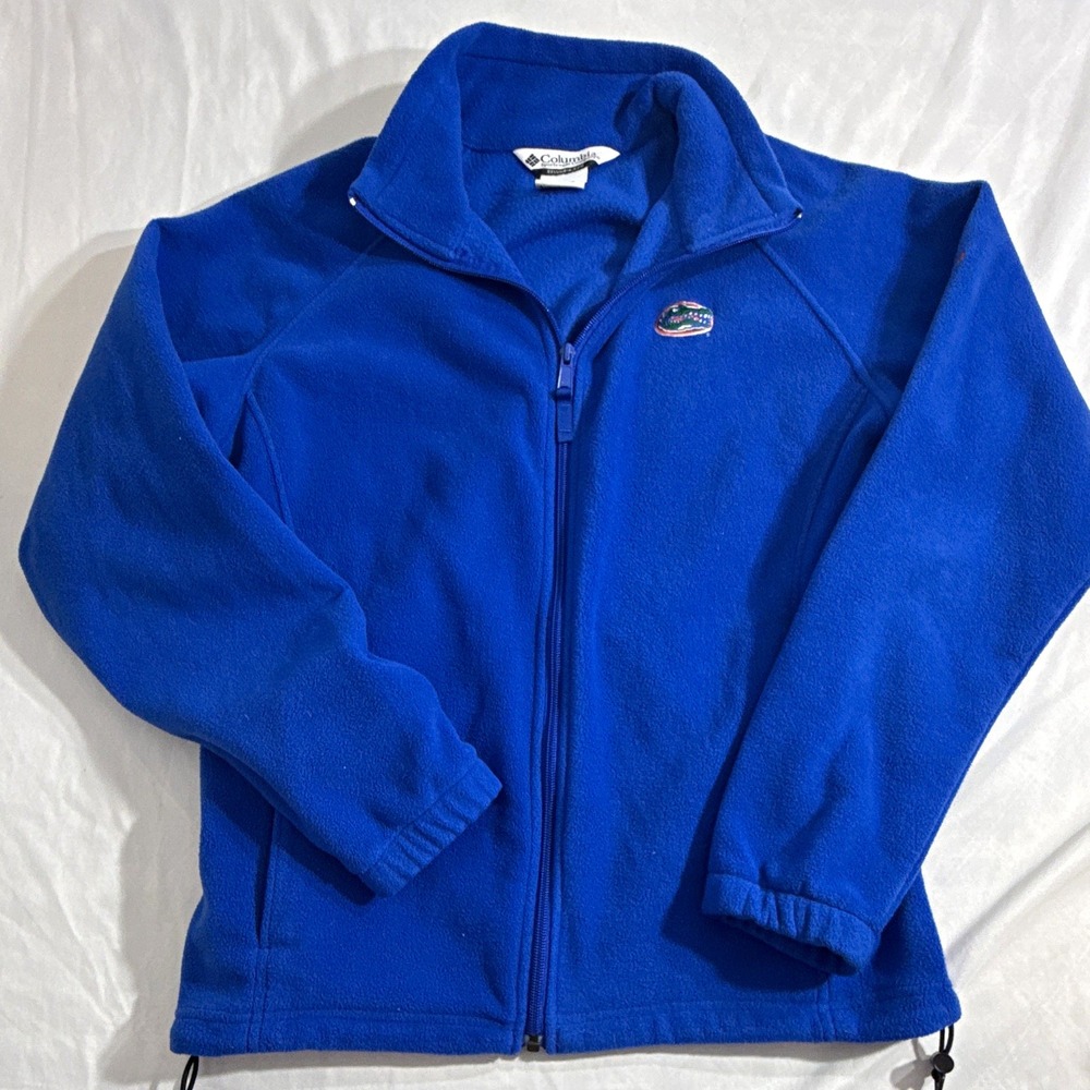 Columbia Florida Gators Women's Full Zip Fleece Jacket Blue Size L NCAA